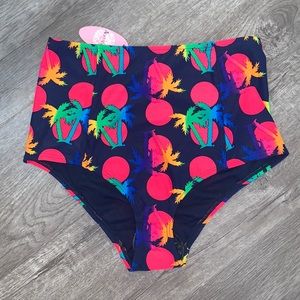 High Waist Bikini Bottoms